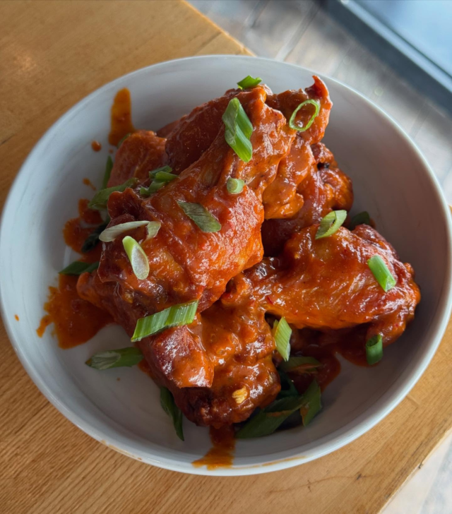 NOW SERVING WINGS 🔥 Choose from house buffalo, sweet Thai chili, hot honey, or naked!Which one are you trying first?